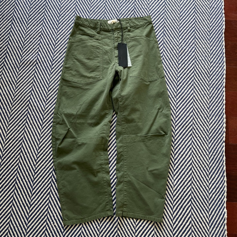 Nili Lotan green pants